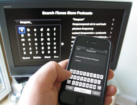 Apple TV iPhone App