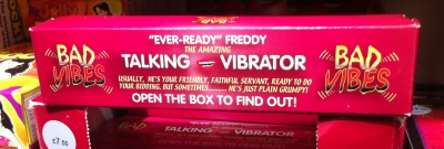Ever Ready Freddy in his box