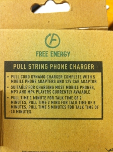 Free Energy Charger Box Rear