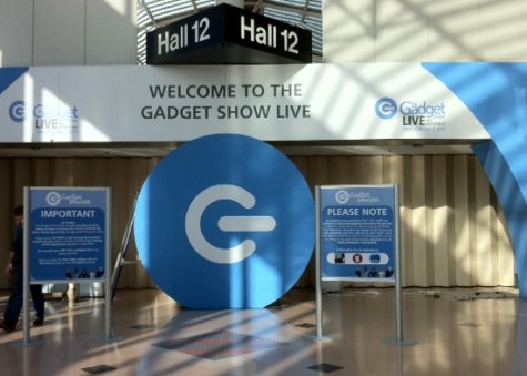 Main Entrance to Gadget Show Live 2011 at the NEC