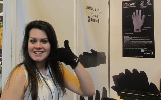 Kelly phones home with a smart glove