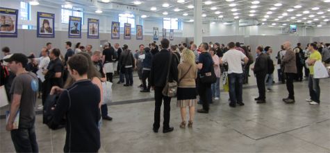 The signing room at LFCC 2012