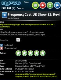 FrequencyCast on myPOD