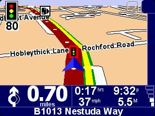 TomTom One in action