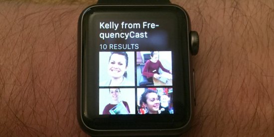 Apple Watch in action