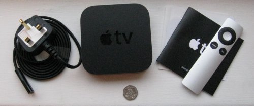 Apple TV Box Contents photo