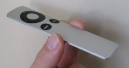 The tiny Apple TV Remote Control