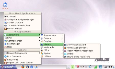 Full Desktop on Asus Eee PC