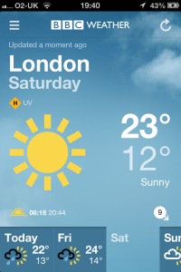 BBC Weather App