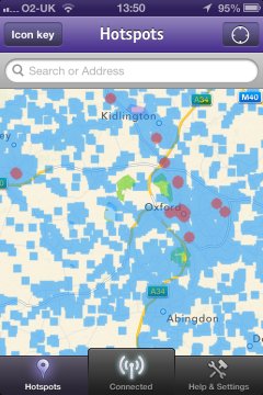 BT Wifi Smartphone Map