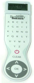 Electronic Dictionary Bookmark