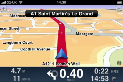 TomTom iPhone