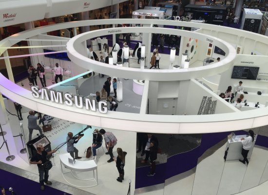 Samsung stand at Gadget Show Live 2015 Westfield