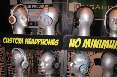 Customisable headphones from OrigAudio