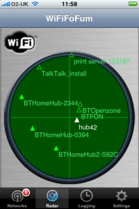 WiFiFoFum for iPhone