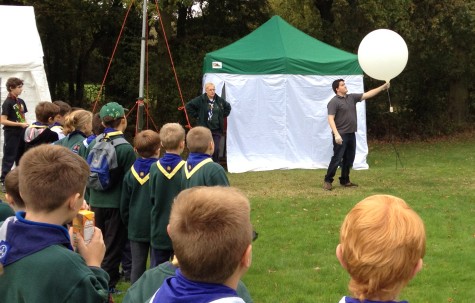 JOTA 2014 - Chros Stubbs Balloon Launch