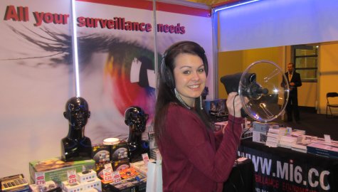 Kelly with MI6 Spy Gadgets!