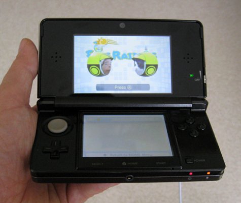 Nintendo with screen
