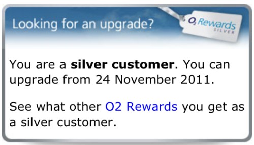 o2 iPhone 4 Silver Upgrade