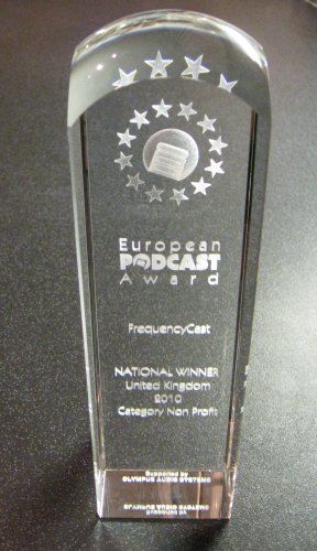 FrequencyCast Best Uk Podcast 2010 Award FrequencyCast Best Uk Podcast 2010 Award