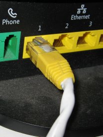 Plugging into a router