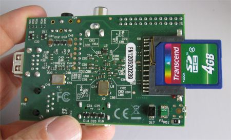 Raspberry Pi Underside