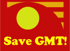 Save GMT! Logo