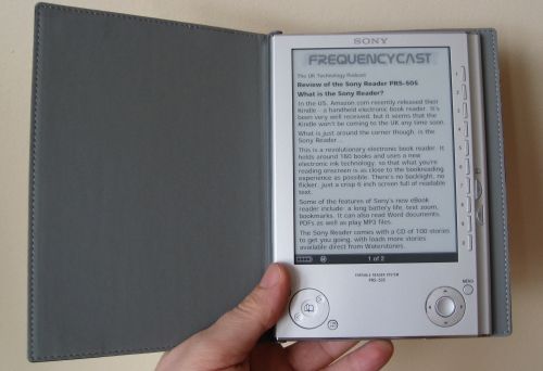 Sony Reader Photo