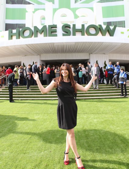 Suzi Perry at the Ideal Home Exhibition