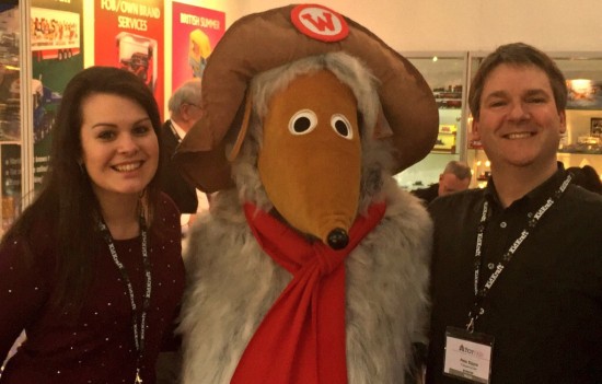 Kelly, Orinocco and Pete at Toy Fair