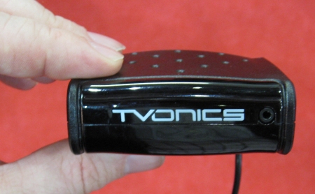 TVonics in hand