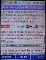 INQ Facebook Phone Screen