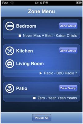 Sonos iPhone Controller App